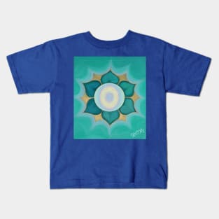 Anahata heart chakra Kids T-Shirt